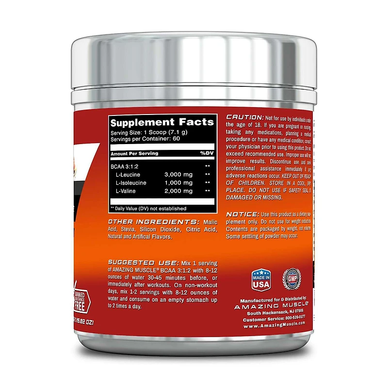 BCAA - Fruit Punch (60 Servings)