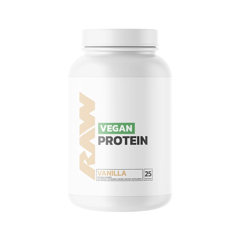 Raw Nutrition Vegan Protein - Vanilla (25 Servings)