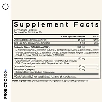 Probiotic+ 100 Billion CFU - 30 Vegetable Capsules (30 Servings)