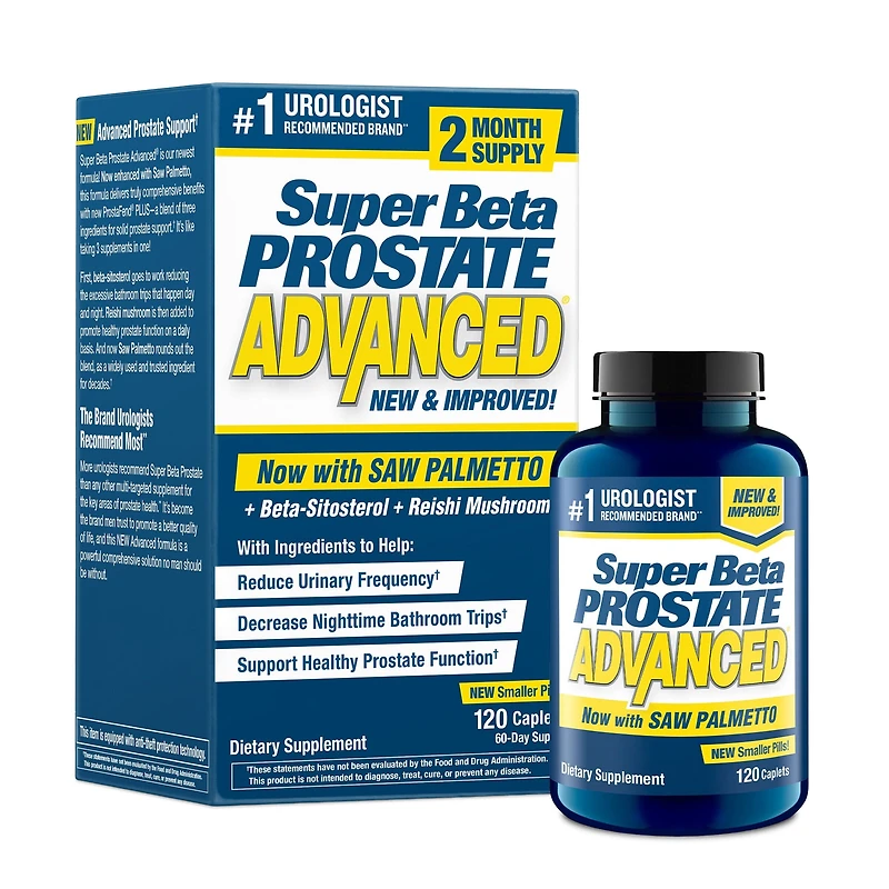 Adaptive Health Super Beta Prostate Advanced Healthy - 120 Caplets (60 Servings)