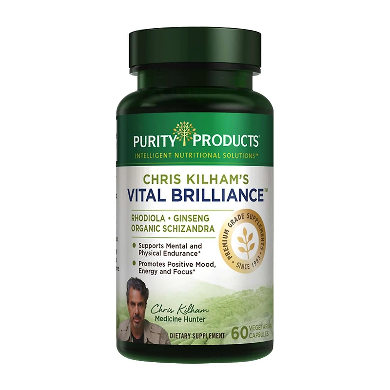 Chris Kilham's Vital Brilliance™ - 60 Vegetarian Capsules (30 Servings)