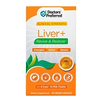 Liver Plus Revive and Restore - 60 Vegan Capsules (30 Servings)