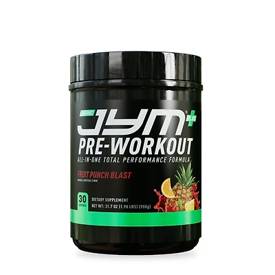 Jym Pre Plus Pre-Workout - Fruit Punch Blast (30 Servings)