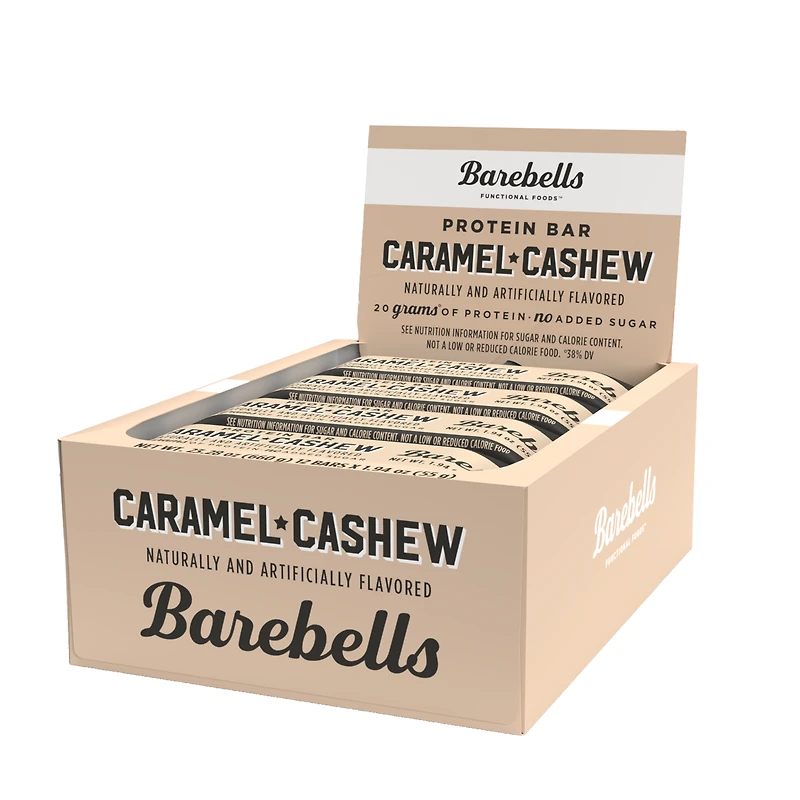 Barebells Protein Bar - Caramel Cashew (12 Bars)