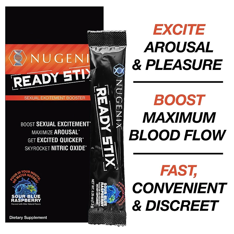 Ready Stix - Sour Blue Raspberry (14 Stick Packs)