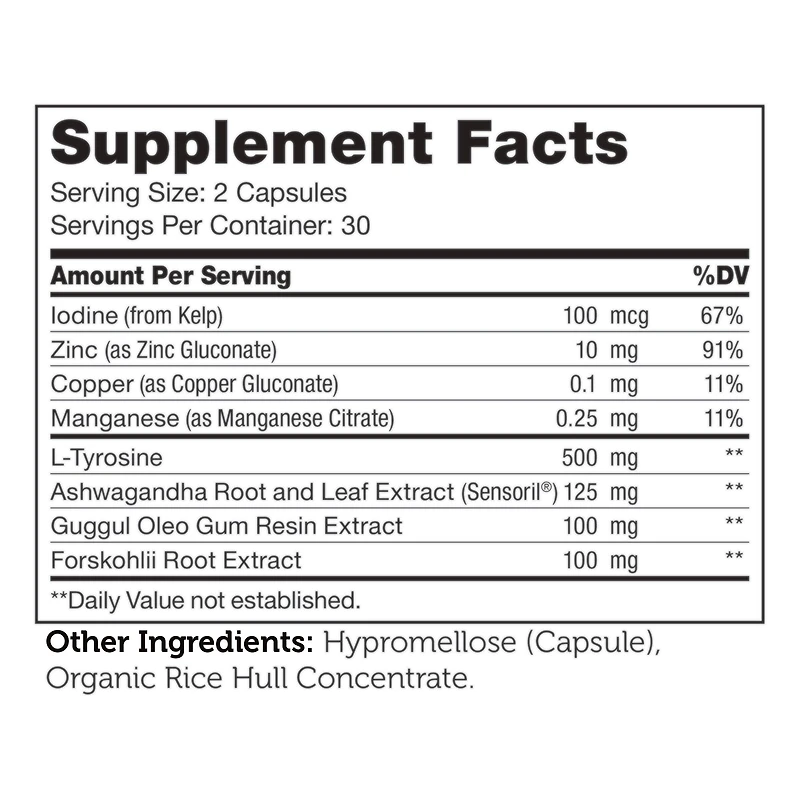 Thyraid - 60 Capsules (30 Servings)