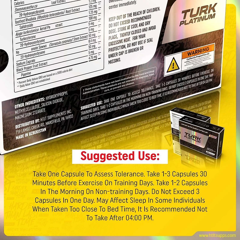 Turk Platinum (40 Capsules)