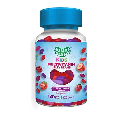 Kids Multivitamin Jelly Beans - Berry Blast - 120 Jelly Beans (60 Servings)