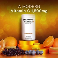 Liposomal Vitamin C + 1500mg - 180 Capsules (60 Servings)
