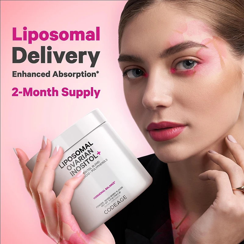 Liposomal Ovarian Inositol+ - Mixed Berry - 5.2 Ounces (60 Servings)