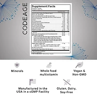Clearface Vitamin - Daily Multivitamin - Minerals - Herbs - 90 Capsules (30 Servings)