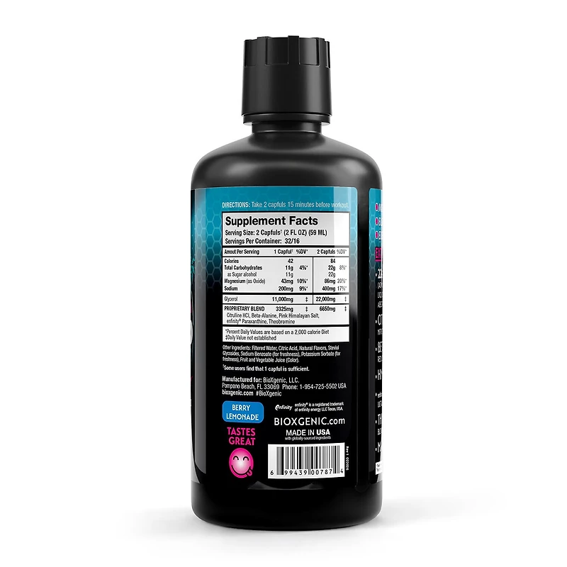 Thicc Pump Pre-Workout - Berry Lemonade (16 Servings)