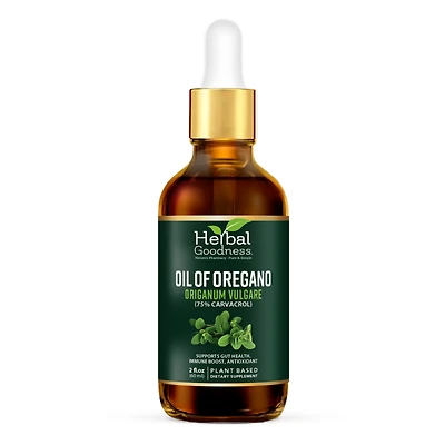 Herbal Goodness Oil Of Oregano - 2 Fl Oz. (400 Servings)