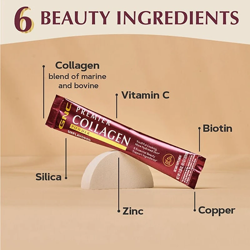 Premier Collagen Powder - Unflavored (20 Stick Packs)