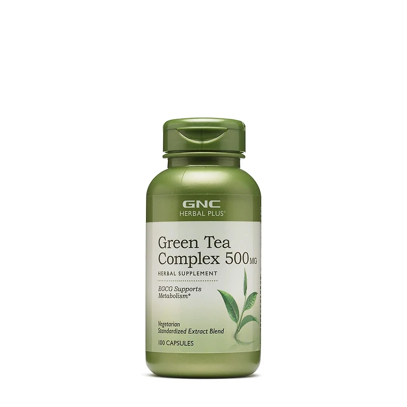 Green Tea Complex 500 mg - 100 Vegetarian Capsules (100 Servings)