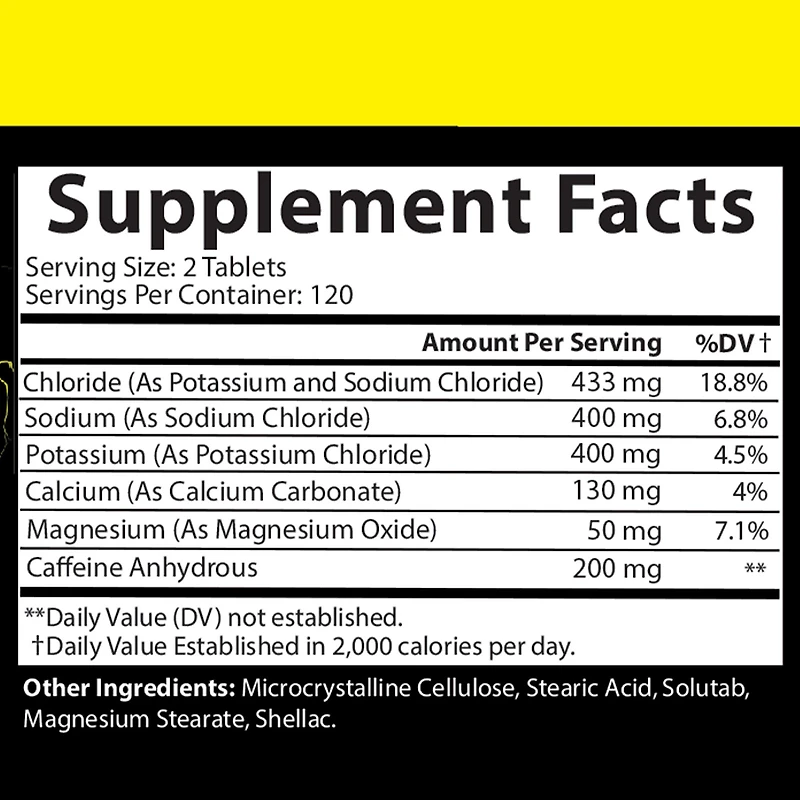 Electro Lightning Hydration Complex - 240 Tablets (120 Servings)