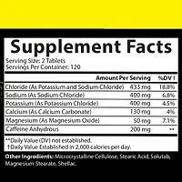 Electro Lightning Hydration Complex - 240 Tablets (120 Servings)
