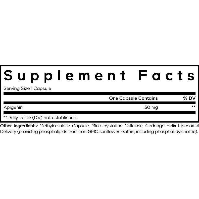 Liposomal Apigenin - 90 Capsules (90 Servings)