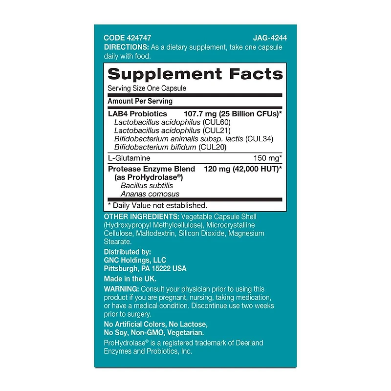 Sport Probiotic 25 Billion CFU - 30 Capsules (30 Servings)