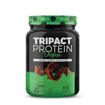 Tripact Vegan Protein - Chocolate Peanut Butter (20 Servings)