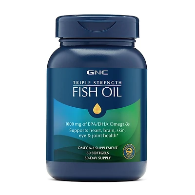 Triple Strength Fish Oil Ultra 1000mg - 30 Softgels (30 Servings)