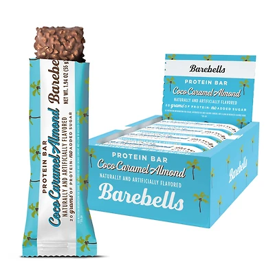 Barebells Protein Bar - Coco Caramel Almond (12 Bars)