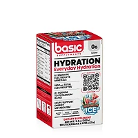 Basic Supplements Hydration Vegan - Watermelon Ice (20 Stickpacks)
