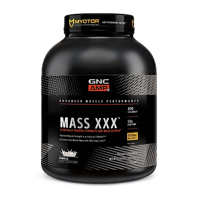 GNC AMP Mass XXX with Myotor Healthy