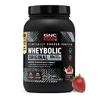 GNC AMP New Whey Proteinbolic Healthy - Strawberries & Cream (13 Servings)