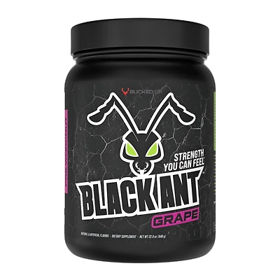 Bucked Up Black Ant Pre-Workout - Grape (20 Servings)