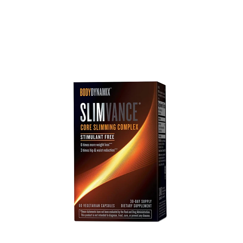 BodyDynamix Slimvance Core Slimming Complex Stimulant Free Healthy - 60 Capsules (30 Servings)