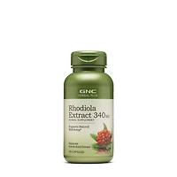 GNC Herbal Plus Rhodiola Extract 340 Mg - 100 Capsules (100 Servings)