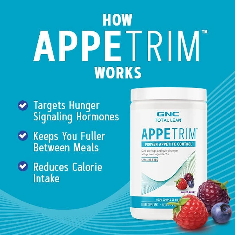 AppeTrim™ Proven Appetite Control - Mixed Berry - 12.4 oz (30 Servings)