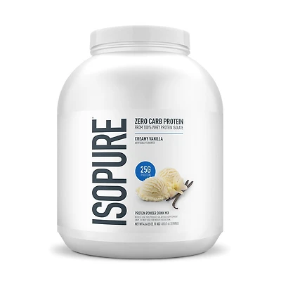 Isopure Zero Carb - Creamy Vanilla (66 Servings) 4.5 lbs.