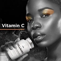 Amen Collagen Hydrolyzed Multi Collagen Peptides + Vitamin C - 90 Veggie Capsules (30 Servings)