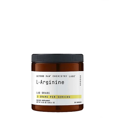 Beyond Raw Chemistry Labs L-Arginine (30 Servings)