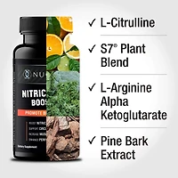 Nitric Oxide Booster - 100 Capsules (25 Servings)
