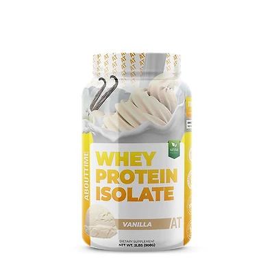 AboutTime Whey Protein Isolate - Vanilla (32 Servings) 2 lbs.
