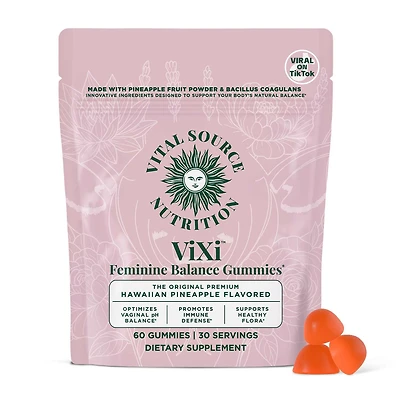 ViXi Feminine Balance Gummies - 60 Gummies (30 Servings)