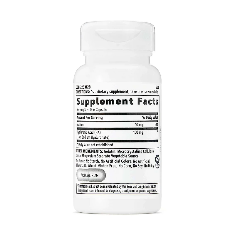 Hyaluronic Acid - 30 Capsules (30 Servings)