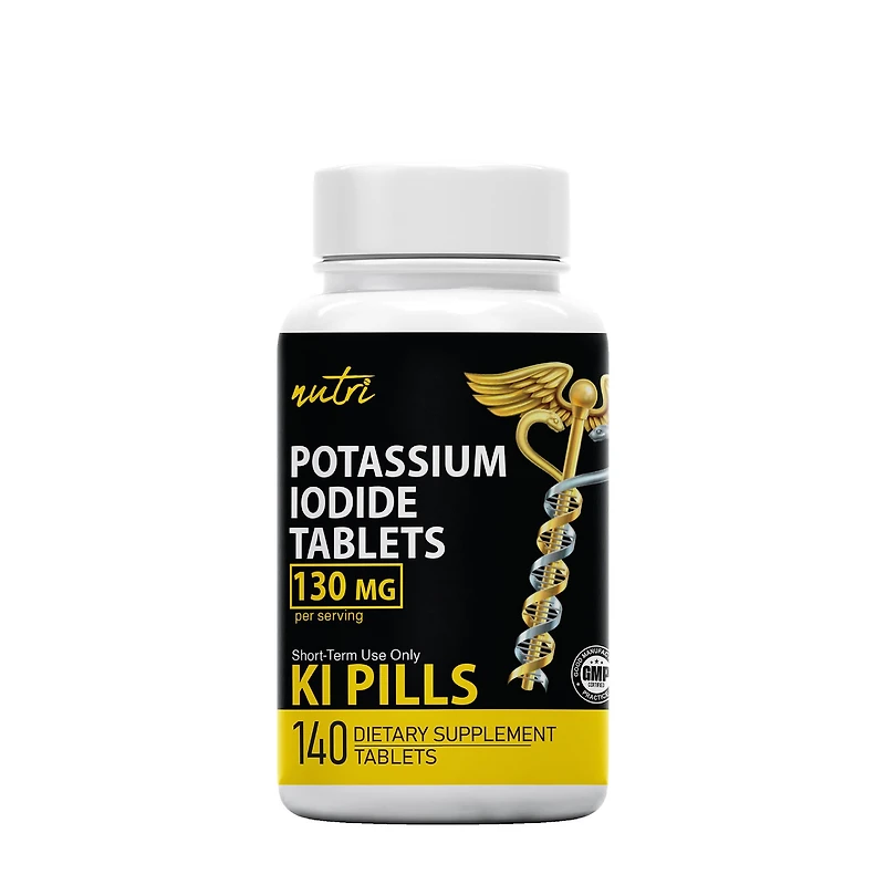 Nature's Fusions Potassium Iodide Tablets 130Mg - 140 (140 Servings)