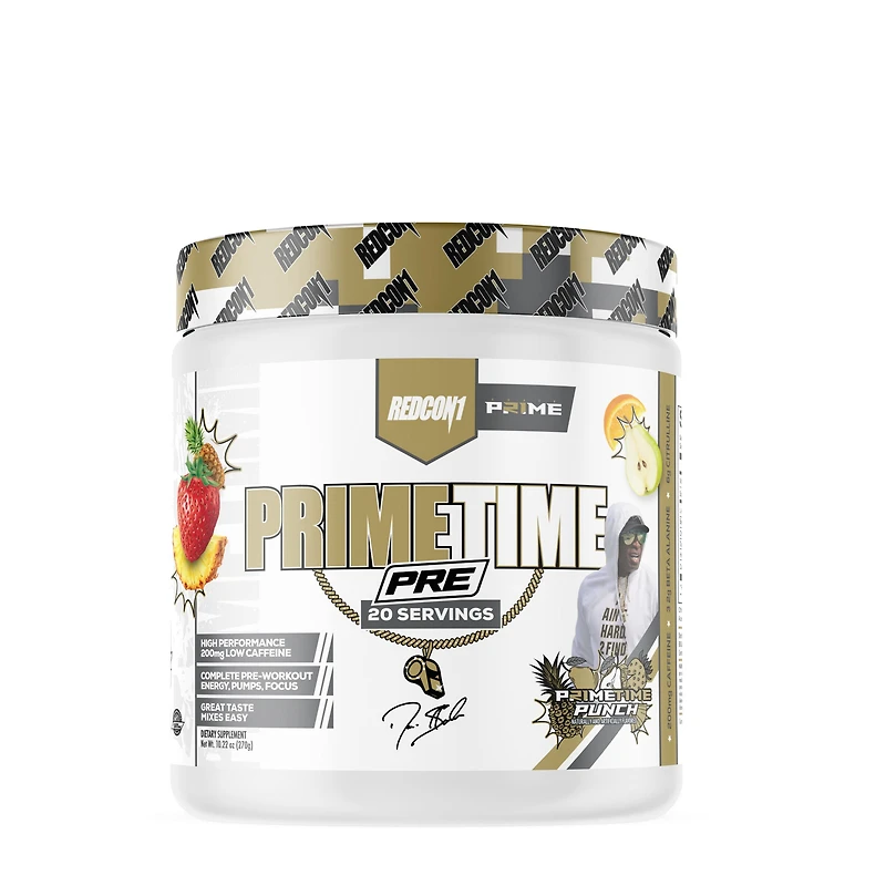 REDCON1 Prime Time Pre-Workout X Deion Sanders - Punch (20 Servings)