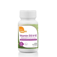 ZAHLER Vitamin D3 & K2 - 60 Capsules (60 Servings)