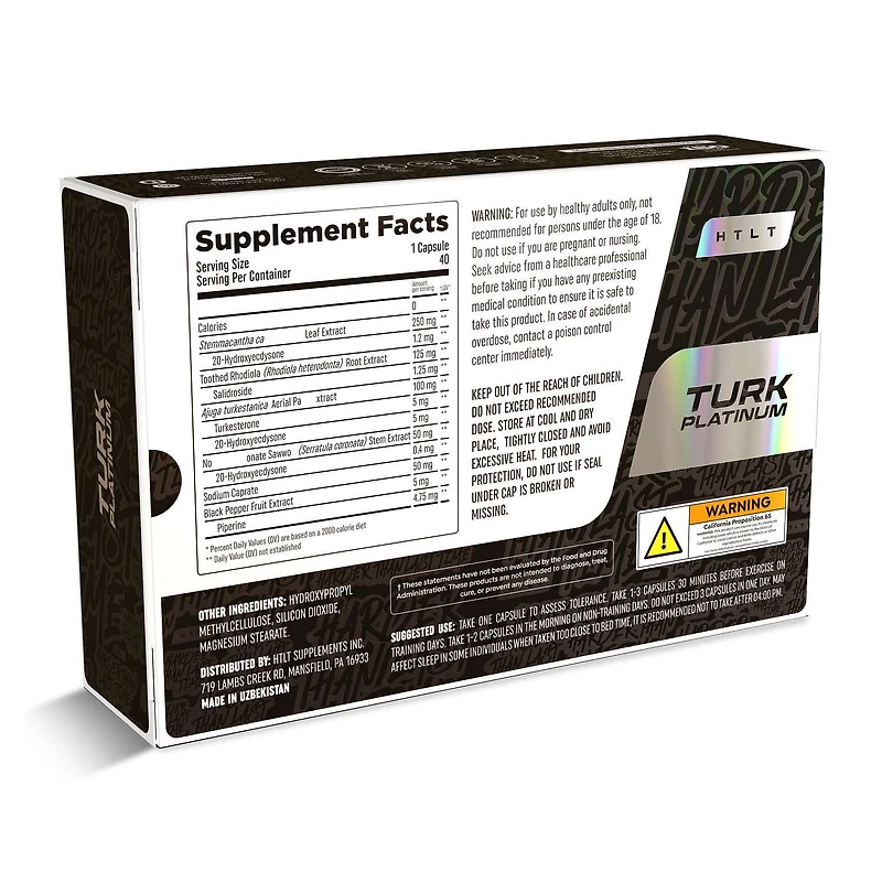Turk Platinum (40 Capsules)