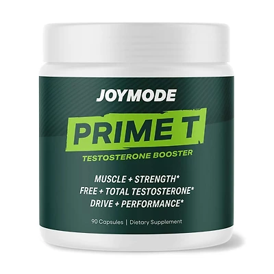Prime T Testosterone Booster - 90 Capsules (30 Servings)