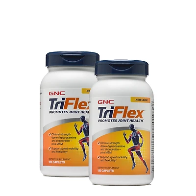 GNC Triflex Supplement - Twin Pack (40 Servings Each)