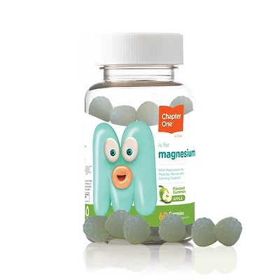 ZAHLER Chapter One M Is for Magnesium - Apple 60 Gummies (30 Servings)