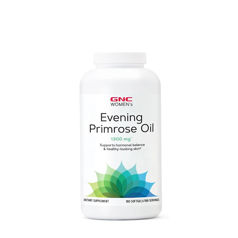 Evening Primrose Oil 1300mg - 180 Softgels (180 Servings)
