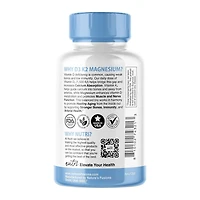 D3 & K2 Magnesium Glycinate - 120 Vegan Capsules (30 Servings)