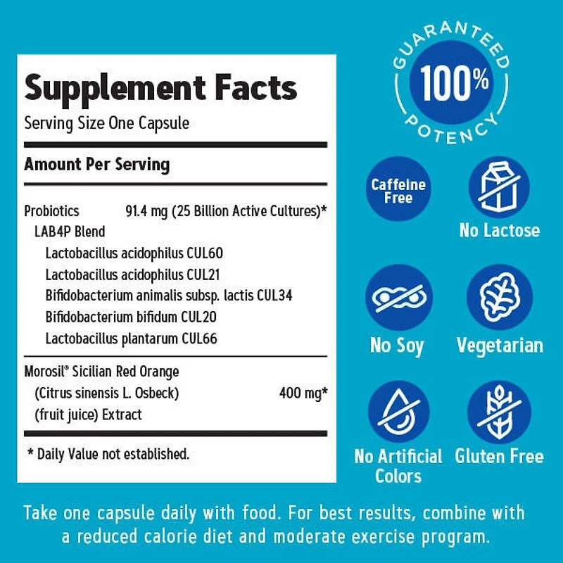 Weight Loss Probiotic - 30 Capsules (30 Servings)